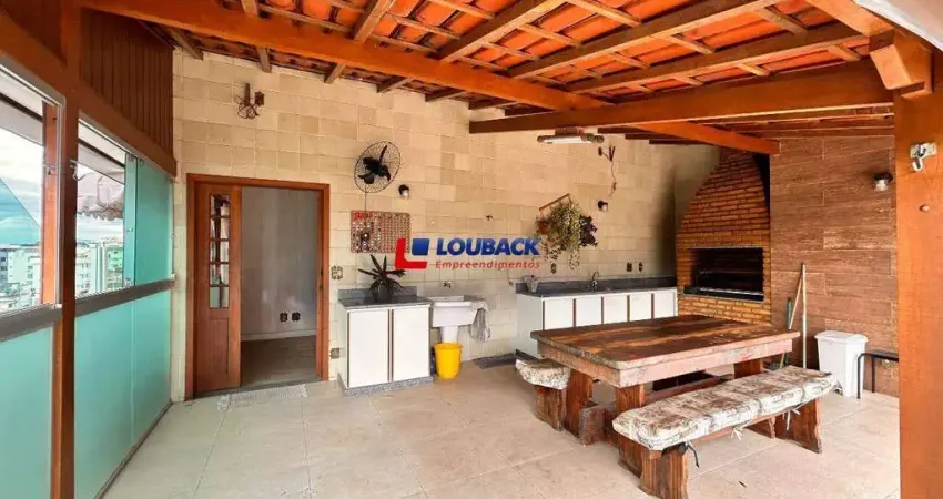 Cobertura à venda, 3 quartos, 1 suíte, 2 vagas, união - belo horizonte/mg