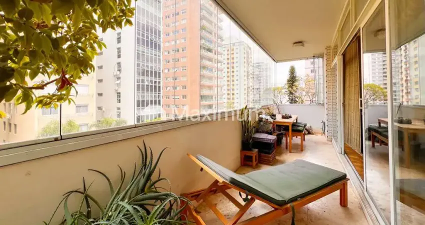 Apartamento à venda no jardim américa com 307 m², 4 dormitórios, 2 suítes e 3 vagas