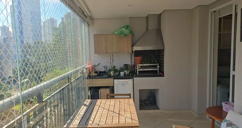 Porteira fechada - 73 m² 3 dorm e 2 vagas de garagem - totalmente mobiliado