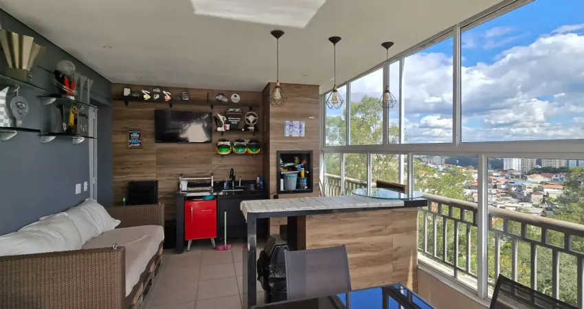 Cobertura no interlagos - 123 m² 3 dorm e 3 vagas de garagem - mobiliado