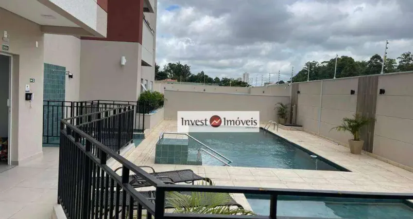 Apartamento com 2 dormitórios, 53 m² - venda por r$ 428.000,00 ou aluguel por r$ 2.950,00/mês - jardim satélite - são josé dos campos/sp