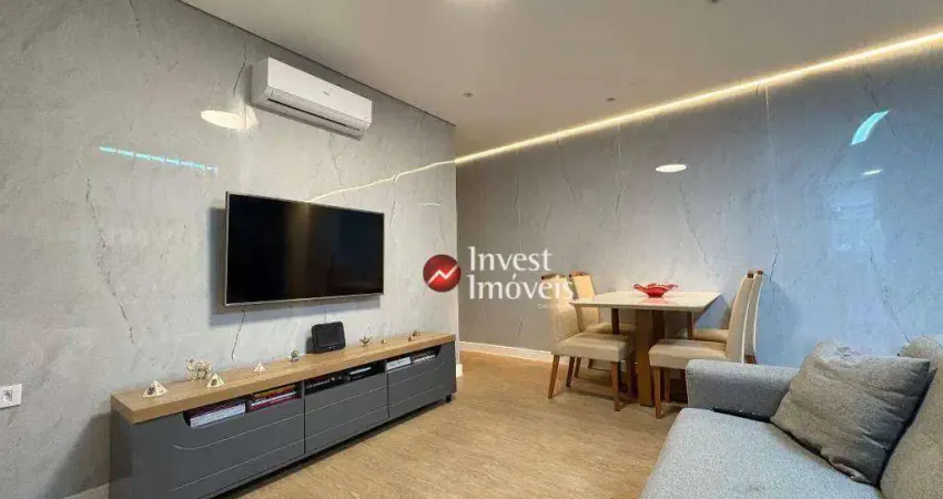 Apartamento com 2 dormitórios à venda, 62 m² por r$ 550.000,00 - pagador de andrade - jacareí/sp