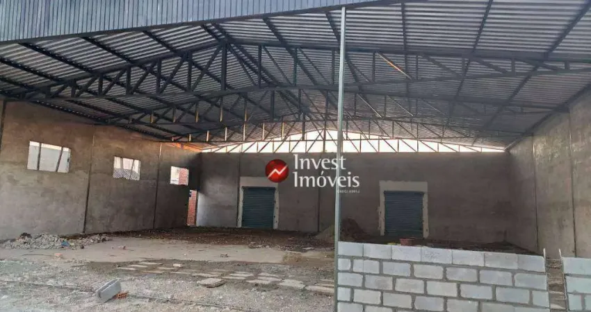 Galpão para alugar, 340 m² por r$ 20.000,00/mês - jardim satélite - são josé dos campos/sp