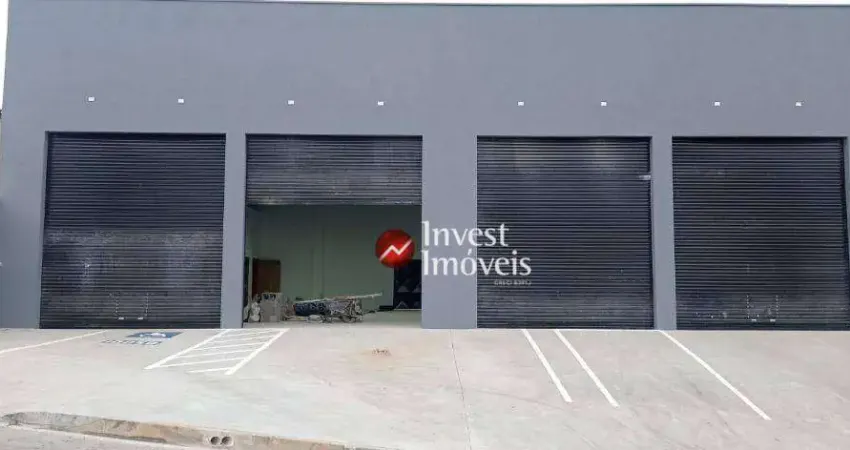 Oportunidade, galpão novo no setville, 300m², piso industrial e mais...