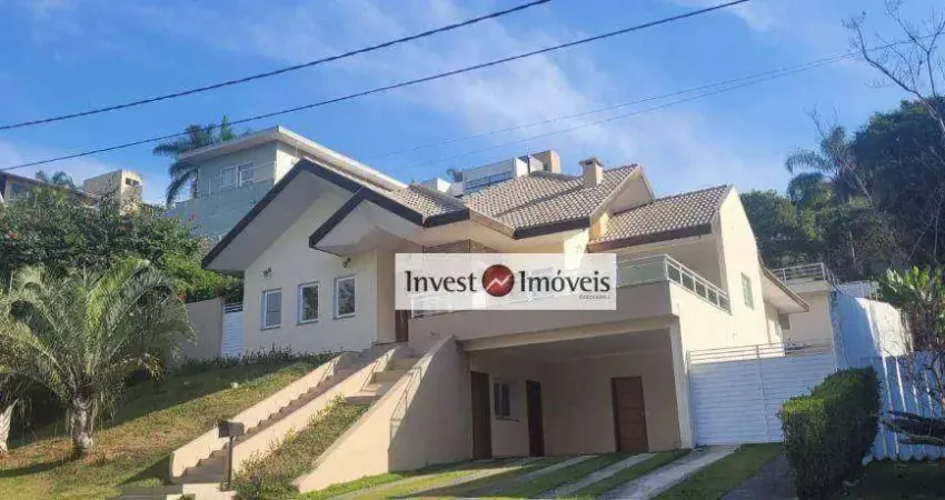 Casa com 6 dormitórios, 390 m² - venda por r$ 2.500.000,00 ou aluguel por r$ 12.800,00/mês - parque mirante do vale - jacareí/sp