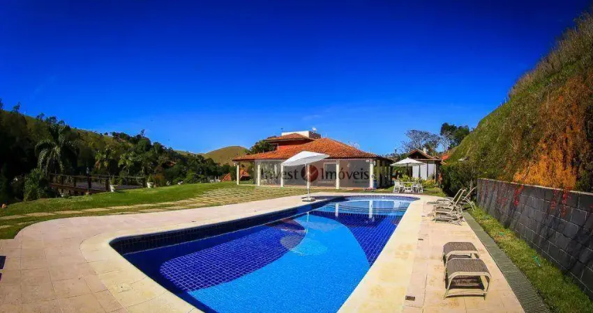 Refúgio excepcional: sítio de luxo com vista panorâmica na zona norte de são josé dos campos