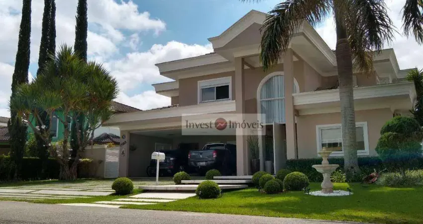 Sobrado com 4 dormitórios à venda, 600 m² por r$ 4.200.000,00 - condomínio mirante do vale - jacareí/sp