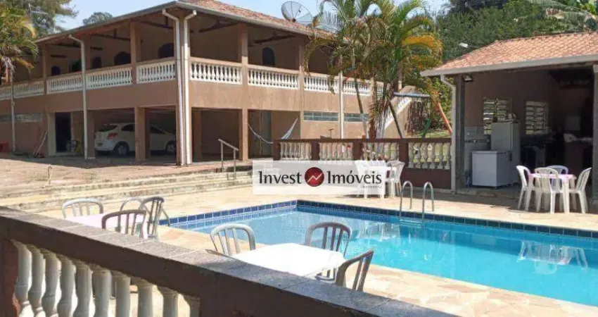 Chácara com 5 dormitórios à venda, 3030 m² por r$ 1.600.000,00 - torrão de ouro - são josé dos campos/sp