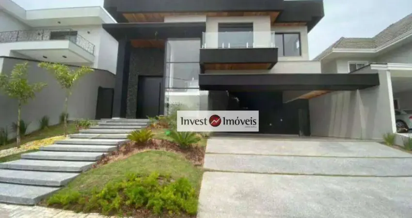 Sobrado com 4 dormitórios à venda, 350 m² por r$ 2.900.000,00 - condomínio residencial jaguary - são josé dos campos/sp