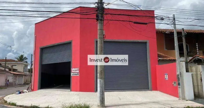 Galpão, 295 m² - venda por r$ 1.280.000,00 ou aluguel por r$ 6.000,00/mês - cidade jardim - jacareí/sp