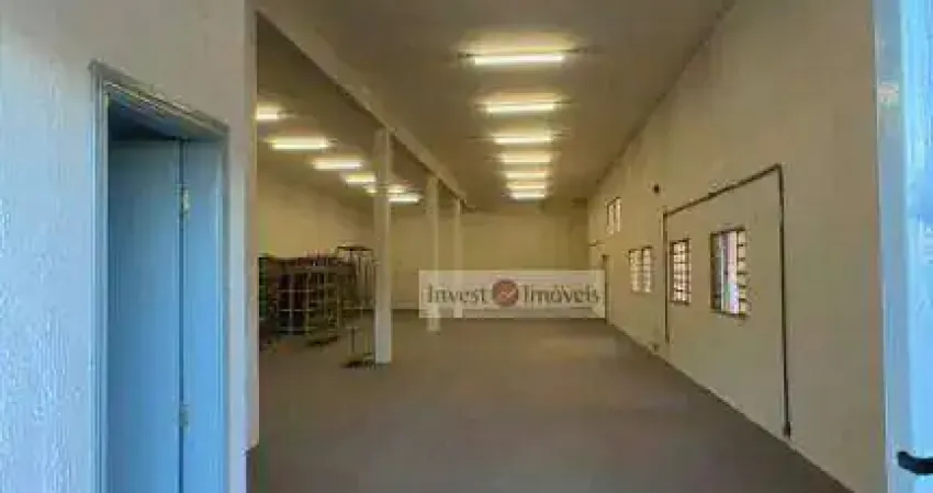 Galpão para alugar, 600 m² por r$ 11.000,00/mês - jardim satélite - são josé dos campos/sp