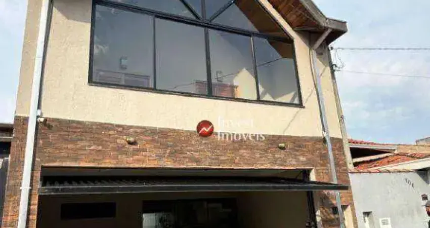 Sobrado com 3 dormitórios para alugar, 250 m² por r$ 7.250,00/mês - villa branca - jacareí/sp