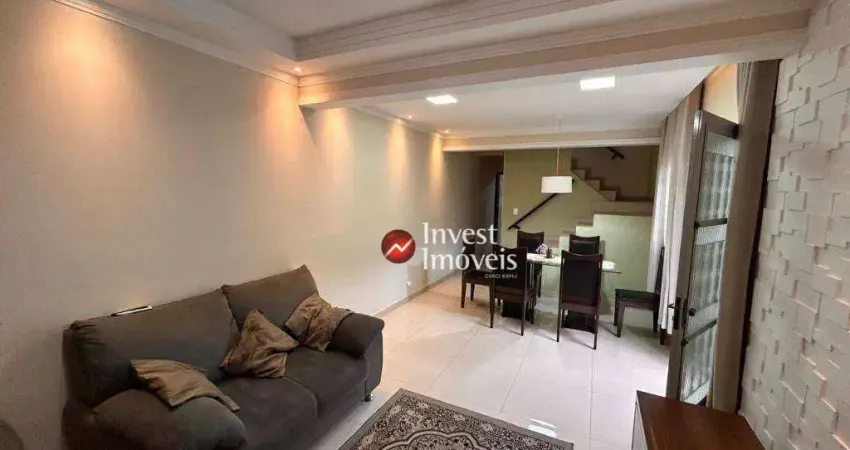 Sobrado com 3 dormitórios à venda, 120 m² por r$ 690.000,00 - bosque dos eucaliptos - são josé dos campos/sp