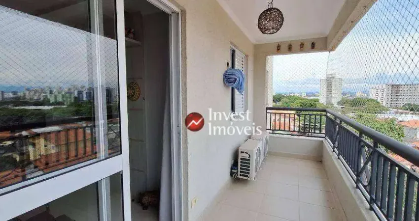 Apartamento com 3 quartos para alugar, 75 m² por r$ 3.520/mês - jardim américa - são josé dos campos/sp