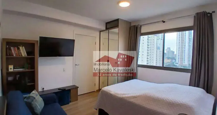 Studio, 30 m² - venda por r$ 380.000,00 ou aluguel por r$ 3.150,00/mês - vila dom pedro i - são paulo/sp