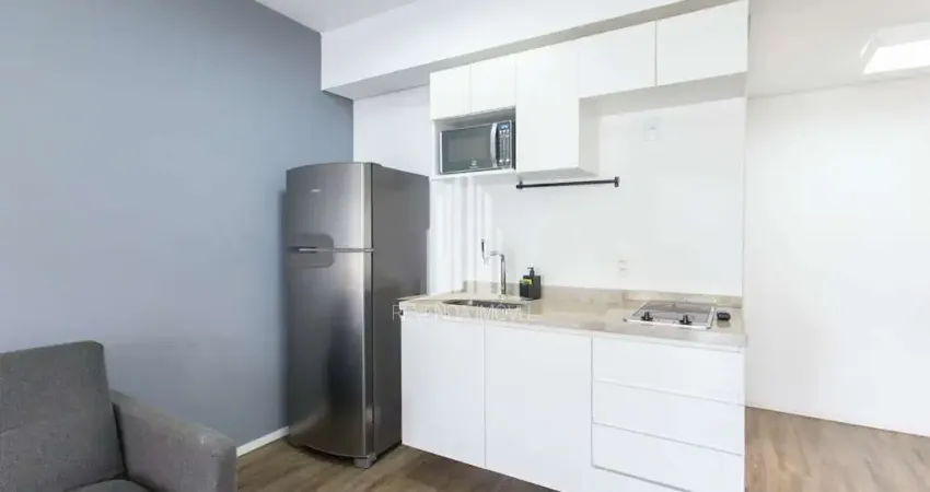 Apartamento com vaga totalmente mobiliado na santa cecilia