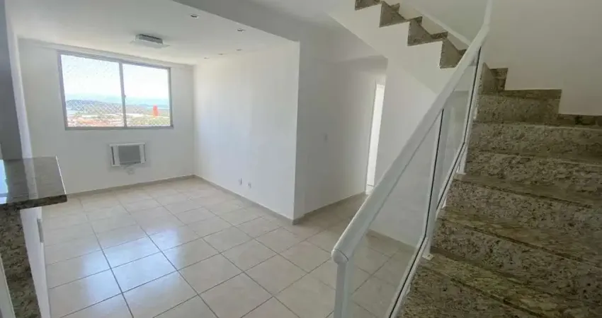 Cobertura para locação em niterói, barreto, 2 dormitórios, 1 suíte, 3 banheiros, 1 vaga