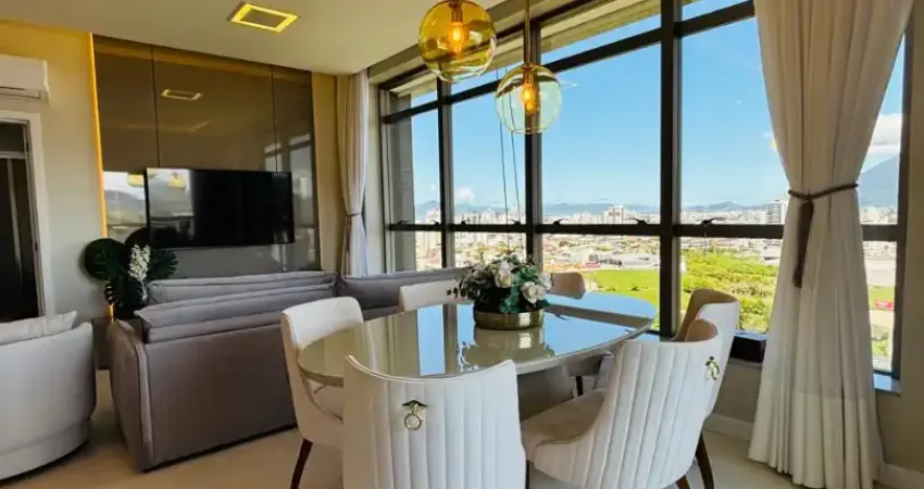 Torre di mosto | 2 dormitórios | frente | 2 vagas | pedra branca | mobiliado