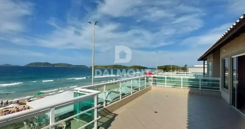 Peró - cabo frio - pé na areia da praia do pèró - cobertura 150m²