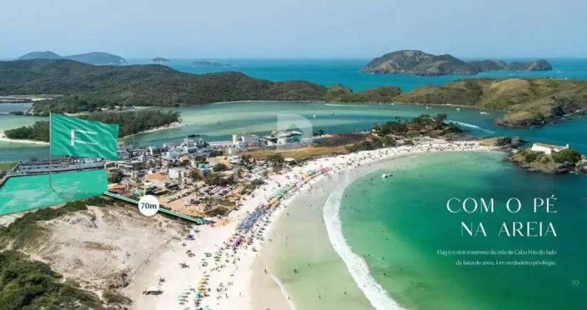 Praia do Forte - Cabo Frio/RJ - Apartamento com 1 dormitório à venda, 82 m² por R$ 673.182