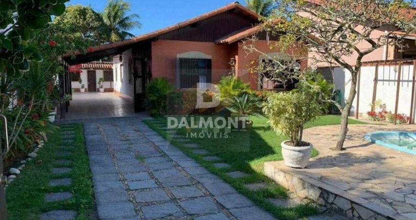 Porto do Carro - Cabo Frio/RJ - Casa com 4 dormitórios à venda, 200 m² por R$ 452.000