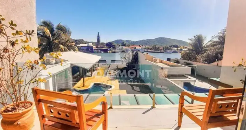 Ogiva - Cabo Frio/RJ - Casa de Alto Padrão com vista e acesso ao Canal do Itajuru.