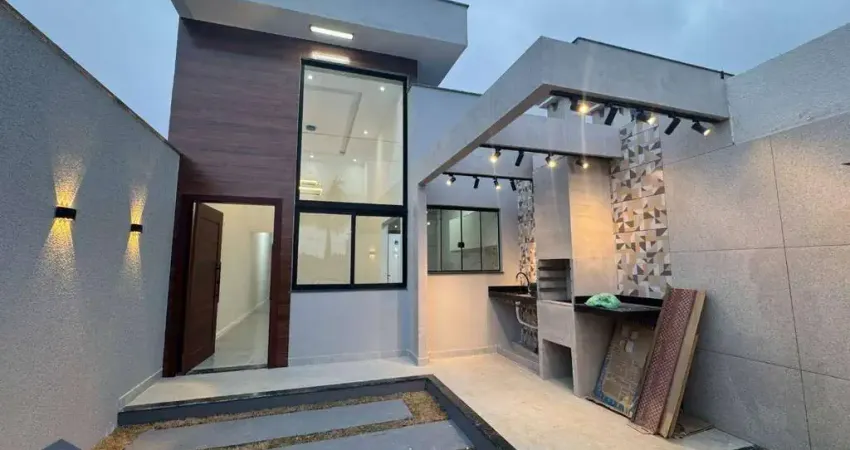 Casa nova, linear zero escada 2 suítes, a master com closet e varanda privativa, churrasqueira, pergolado, 1 garagem no vale das palmeiras, macaé - rj