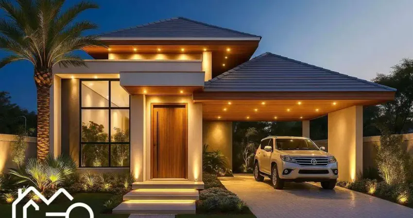 Lançamento casa nova em lote de 458m², 3 suítes, piscina e área gourmet privativa, super luxo, alphaville rio costa do sol, rio das ostras - rj