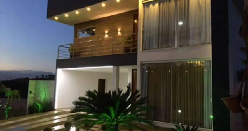 Casa luxuosa 4 suítes, acabamento ultra fino, lazer completo com piscina condomínio alphaville rio costa do sol, rio das ostras - rj