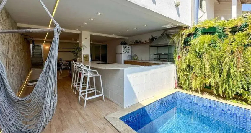 Casa luxuosa 3 quartos sendo 1 suíte com closet, todos os móveis criare, impecável, área gourmet com piscina no são marcos, macaé - rj