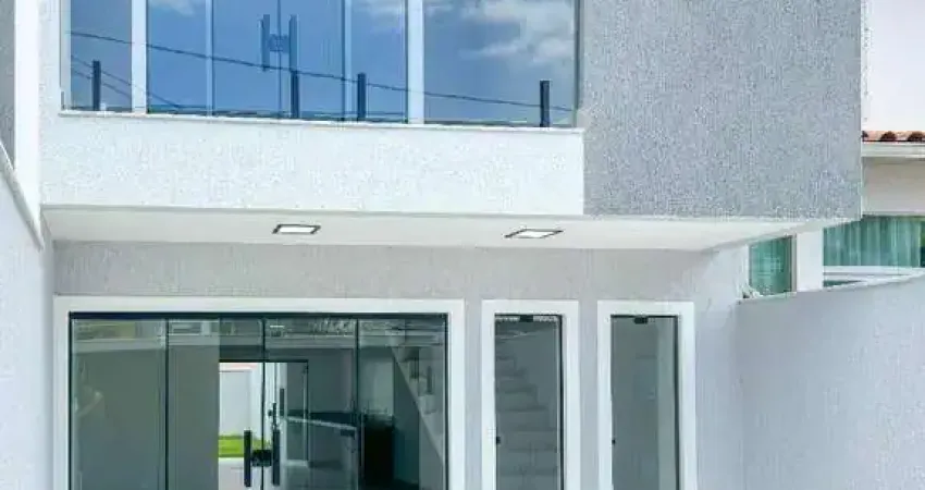 Casa nova, acabamento fino, de qualidade, 3 quartos, sendo 1 suíte, área gourmet com churrasqueira, quintal, mirante da lagoa, macaé-rj