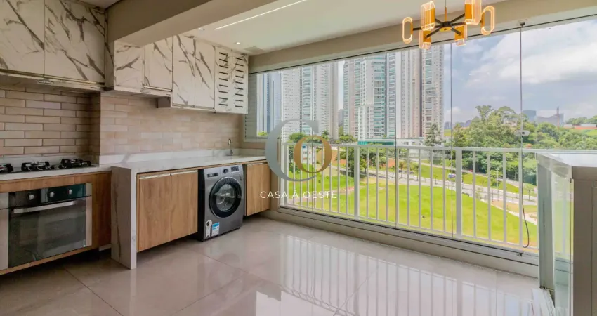 Apartamento mobiliado à venda no acqua park alphaville – 70m², 2 suítes e 2 vagas