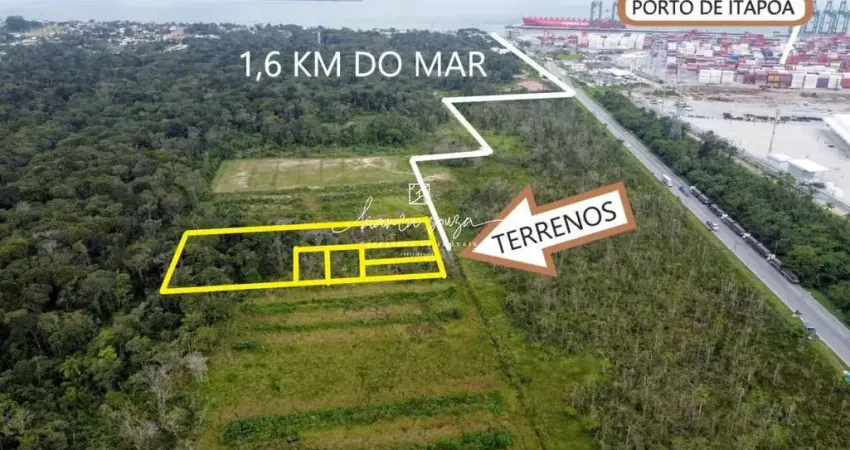 Terreno para venda em itapoá / sc no bairro balneário santa terezinha
