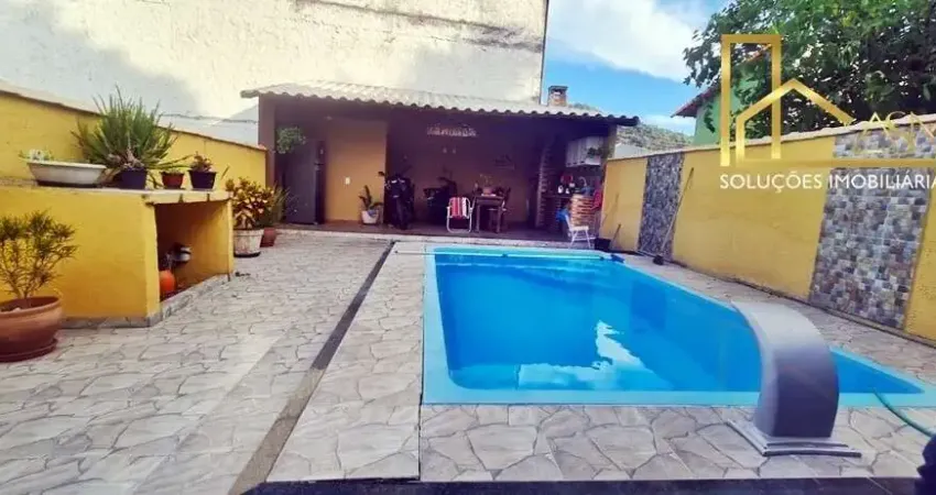 Casa c/ 3 quartos (1 suíte), piscina, em condado de maricá - maricá - rj
