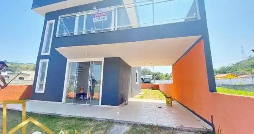 Imóvel para venda possui 110 metros quadrados com 3 quartos em caxito - maricá - rj