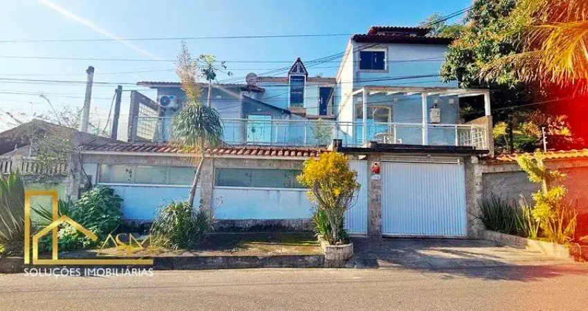 Casa triplex, com 6 quartos, podendo ser residencial ou comercial, no flamengo, maricá, rj