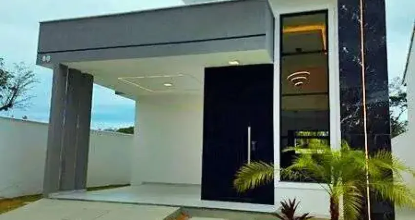 Casa em condomínio, contendo 3 quartos (1 suíte), espaço gourmet, em maricá.