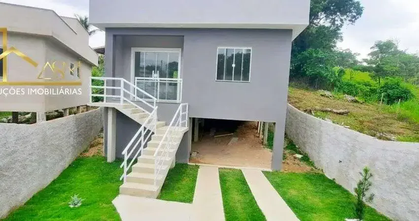 Casa com 2 quartos (1 suíte), terreno de 480 m2, no condado, maricá, rj