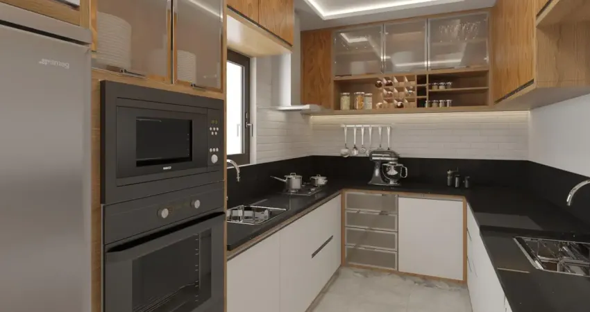 Apartamento no novo mundo/curitiba:  61m², 2 quartos, 1 suíte, - new rochelle residence