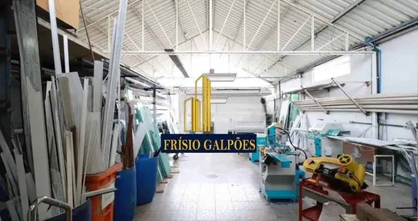 Galpão para locação 289m²- r$10.000– vila metalúrgica, santo andré/sp