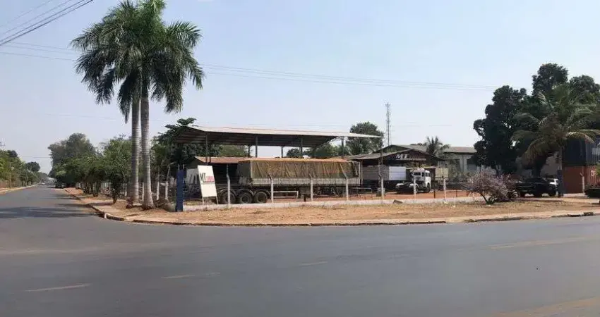 Excelente área de esquina no distrito industrial a 600 metros da br 364