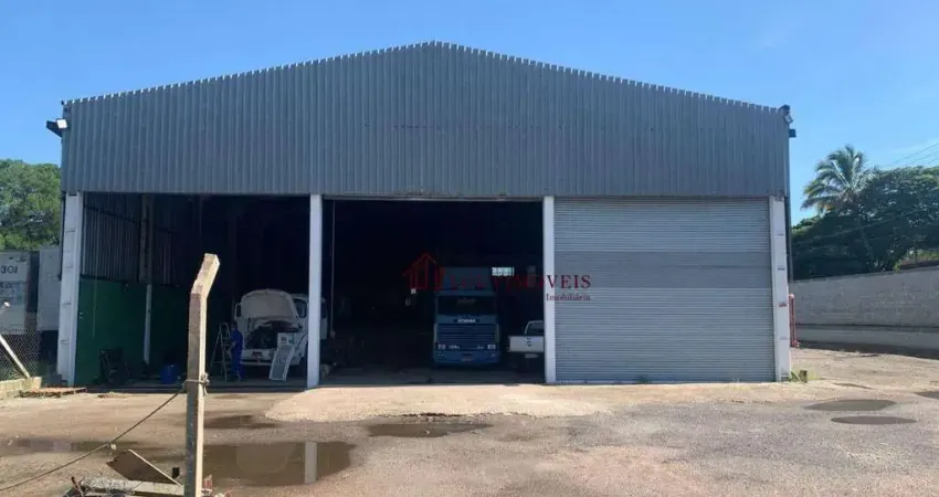 Barracão para alugar em louveira, 1000 m² por r$ 35.000/mês - santo antônio - louveira/sp