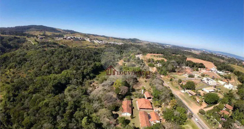 Chácara com 6 dormitórios à venda, 27700 m² por r$ 5.500.000 - leitão - louveira/sp