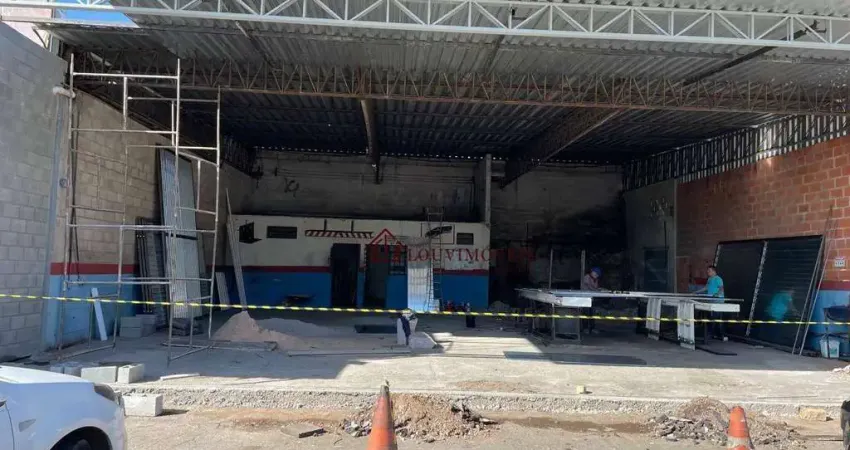 Galpão para alugar, 250 m² por r$ 10.000,00/mês - jardim vera cruz - louveira/sp