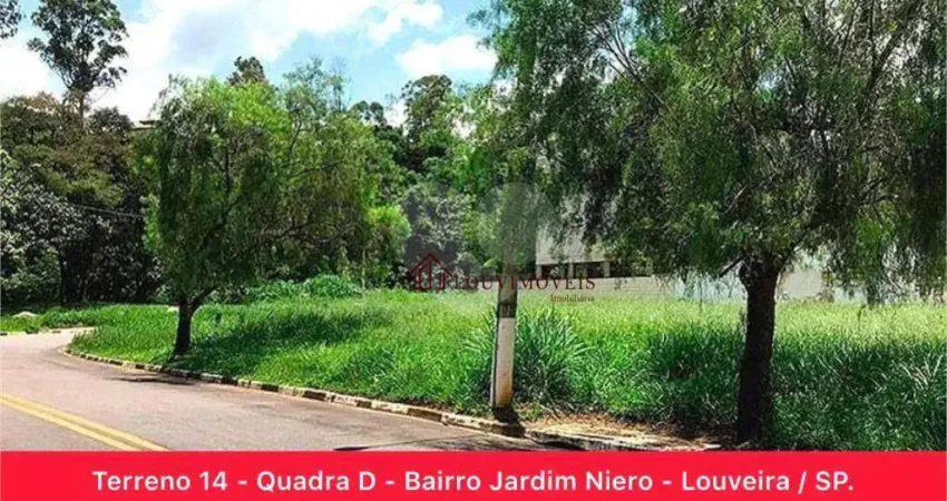 Terreno à venda, 300 m² por r$ 375.000 - jardim niero - louveira/sp
