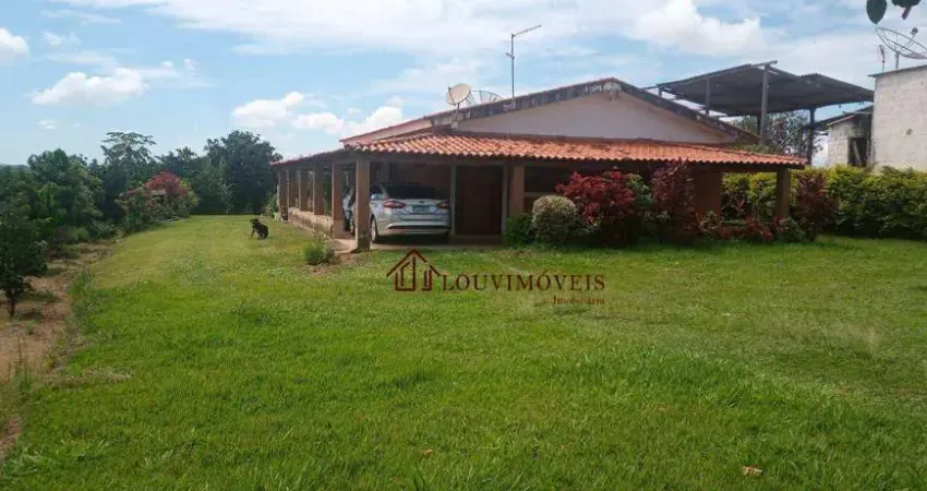 Chácara com 3 dormitórios à venda, 4000 m² por r$ 530.000,00 - bom retiro - porto feliz/sp