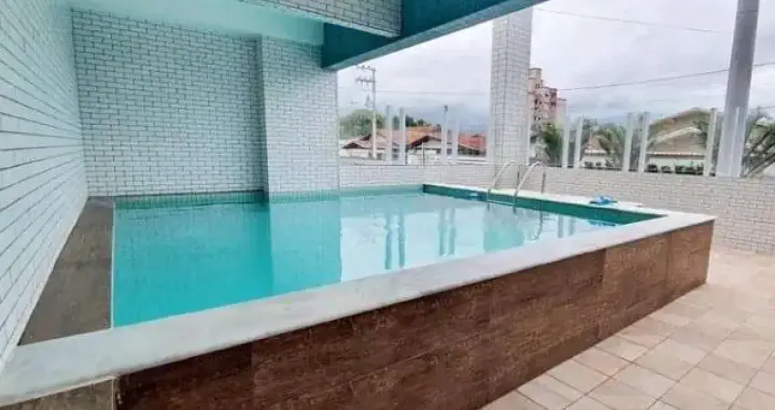 Apartamento 1 dormitório para venda em praia grande, caiçara, 1 dormitório, 1 banheiro, 1 vaga