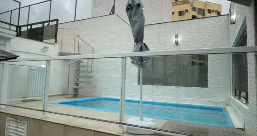 Cobertura para venda em guarujá, enseada, 3 dormitórios, 3 suítes, 4 banheiros, 1 vaga