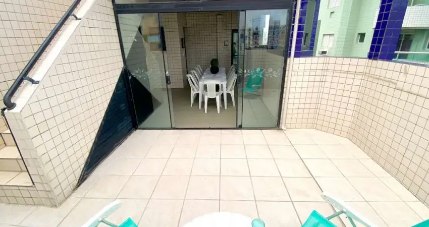 Cobertura para venda em praia grande, aviação, 3 dormitórios, 1 suíte, 3 banheiros, 2 vagas