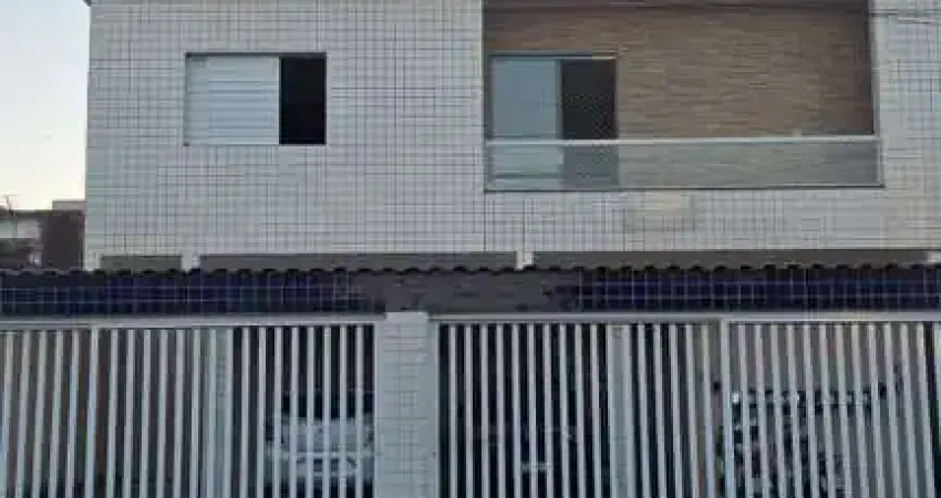 Casa para locação em praia grande, melvi, 2 dormitórios, 1 banheiro, 1 vaga